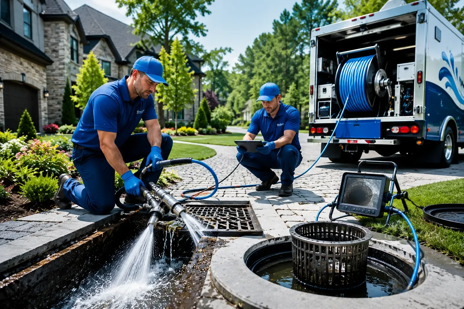 Local outdoor drain cleaning professionals in Tilton, IL