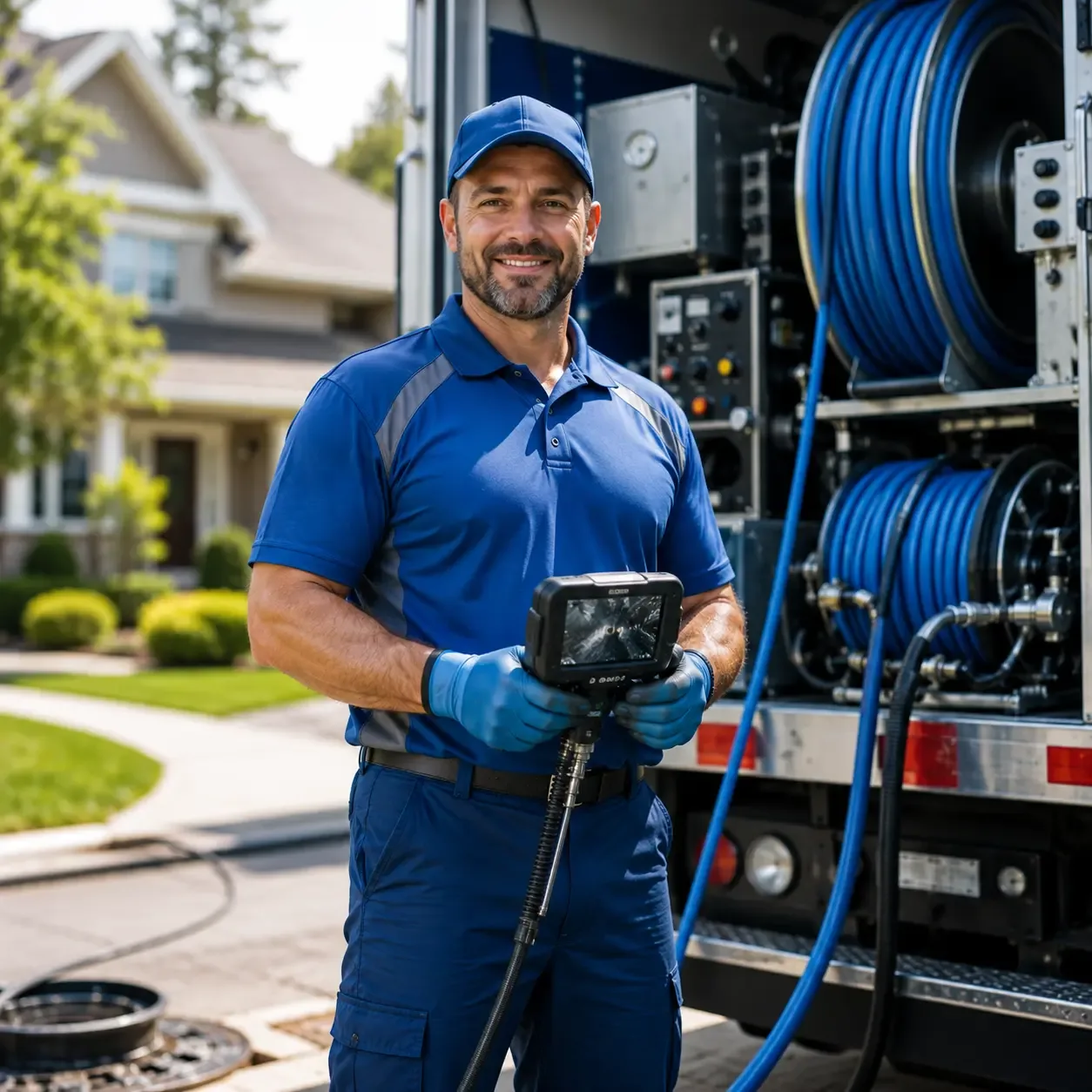 Local outdoor drain cleaning specialists in Tilton, IL